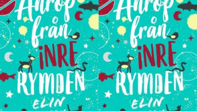 Planeter, stjärnor, månar och några djur flyter omkring i rymden.