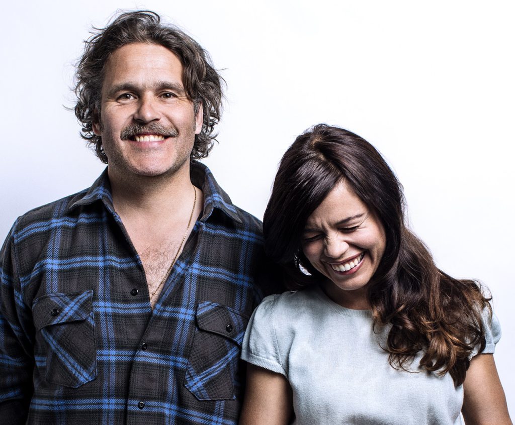 Lotta Lundgren och Erik Haag.