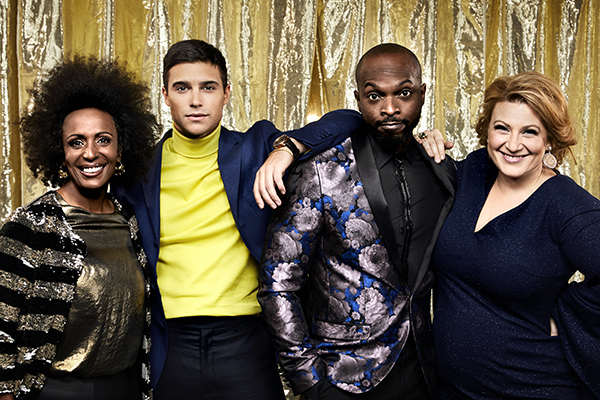 Programledarna för melodifestivalen 2019