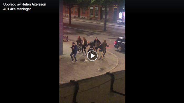Spontandans på Möllan i Malmö