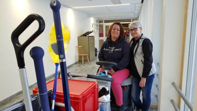 Jenni Wassin och Maud Fjellström