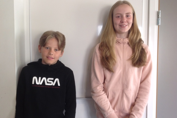 William Renström och Alva Christiansen