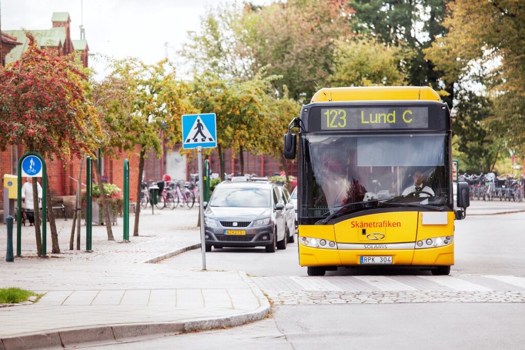 En buss i Lund