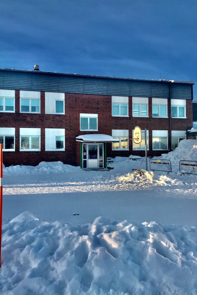 Foto på skolan.