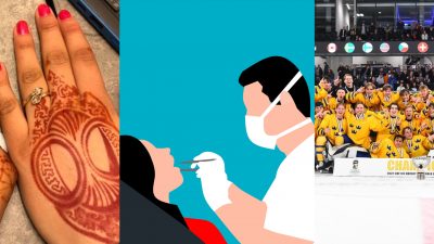 Kollage på veckans nyheter